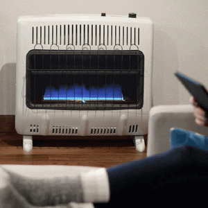 نصب بخاری گازی بدون دودکش | بخاری بدون دودکش ارج